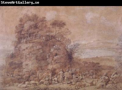 Claude Lorrain Landscape with Psyche (mk17)